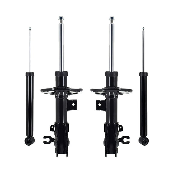 Set 4 Front Suspension Strut Assembly-Rear Shock Absorber For 2014-2017 Mazda 6