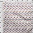 thumbnail image 2 of oneOone Polyester Lycra White Fabric Feather Feather Craft Project Decor Fabric Print By The Yards 56 -Inch Wide, 2 of 4