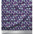 thumbnail image 1 of Soimoi Poly Georgette Fabric Tortoise,Rabbit & Panda Kids Printed Craft Fabric by The Yard 52 Inch Wide, 1 of 3