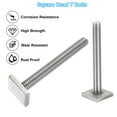 thumbnail image 4 of Unique Bargains T Slot Bolts M8 x 65mm Square Head T Bolts for Roof Rack 12 Set, 4 of 7