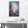 thumbnail image 2 of ARTCANVAS La Rue Des Saules 1894 Canvas Art Print by Maximilien Luce - Size: 26" x 18" (0.75" Deep), 2 of 9