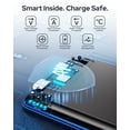 thumbnail image 2 of Magnetic Portable Charger, Magnetic Power Bank 5000mAh with USB-C, Slim Wireless Battery Pack compatible for iPhone 17/16/15/14/13 Series, Darkblue, 2 of 9