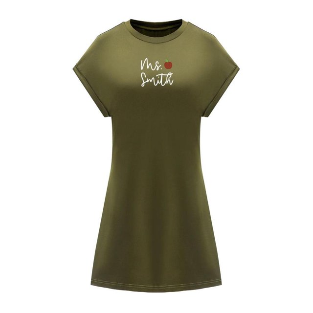 Vestido corto de verano para mujer, vestido sencillo de línea a para vacaciones, uso diario, viajes S