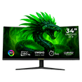 thumbnail image 1 of Monitor Gamer Curvo 34 DXTGAMING Immersion Ultra Wide WQHD 1ms 165Hz 4K VA RGB FreeSync Negro negro, 1 of 6