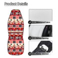 thumbnail image 5 of CHAQLIN Geometric Stars Car Seat Covers for Auto, Decorative Car Front Seat Covers Stretchy Polyester Fabric Automobile Seat Cover Pad Mat, 5 of 12