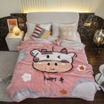 thumbnail image 1 of Raschel Fleece Blanket Autumn And Winter Double Layer Blanket Mink Fleece Nap Blanket, 1 of 4