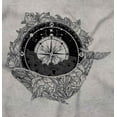 thumbnail image 2 of Whale Compass Free Spirit Animal Womens Slim Fit Graphic Tee Brisco Brands M, 2 of 5