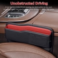 thumbnail image 4 of Bolsa de Almacenamiento Irfora Organizador de Consola de Auto Cuero Mocha Brown, 4 of 8