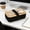 Black, variant on Japanese Style Bento Box with Wooden Lid and Tableware, Portable Sealed Lunch Container for Outdoor Use, Lightweight and Compact Food Storage for Work or Picnic