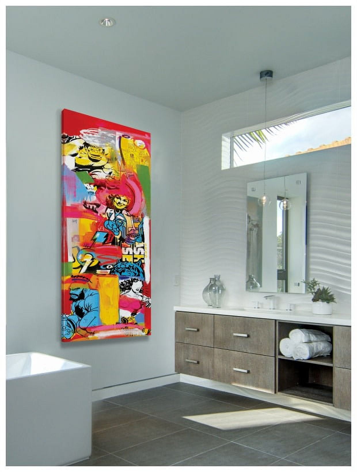 Marmont Hill "Up and Down" Print on Canvas