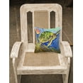 thumbnail image 2 of Carolines Treasures JMK1262PW1414 Loggerhead Sea Turtle Canvas Fabric Decorative Pillow, 2 of 4