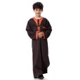 thumbnail image 2 of Garçons Manches Longues Homme Manches Longues Uni Arabe Saoudien Islamique Musulman Robe de Dubaï pour Garçons, 2 of 5