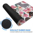 thumbnail image 6 of Long Mouse Pads for Desk,Dachshund and Flower Desk Mats on Top Of Desks, Desk Mouse Pad Extra Large with 3mm Non-Slip Base and Stitched Edge for Gaming,Office,Work,Home 31.5"x11.8", 6 of 6