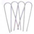 thumbnail image 1 of Estacas de jardín extralargas de 25 cm en forma de U, de metal, resistentes, 1 of 5