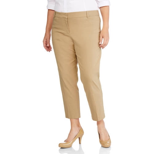 walmart khaki pants plus size