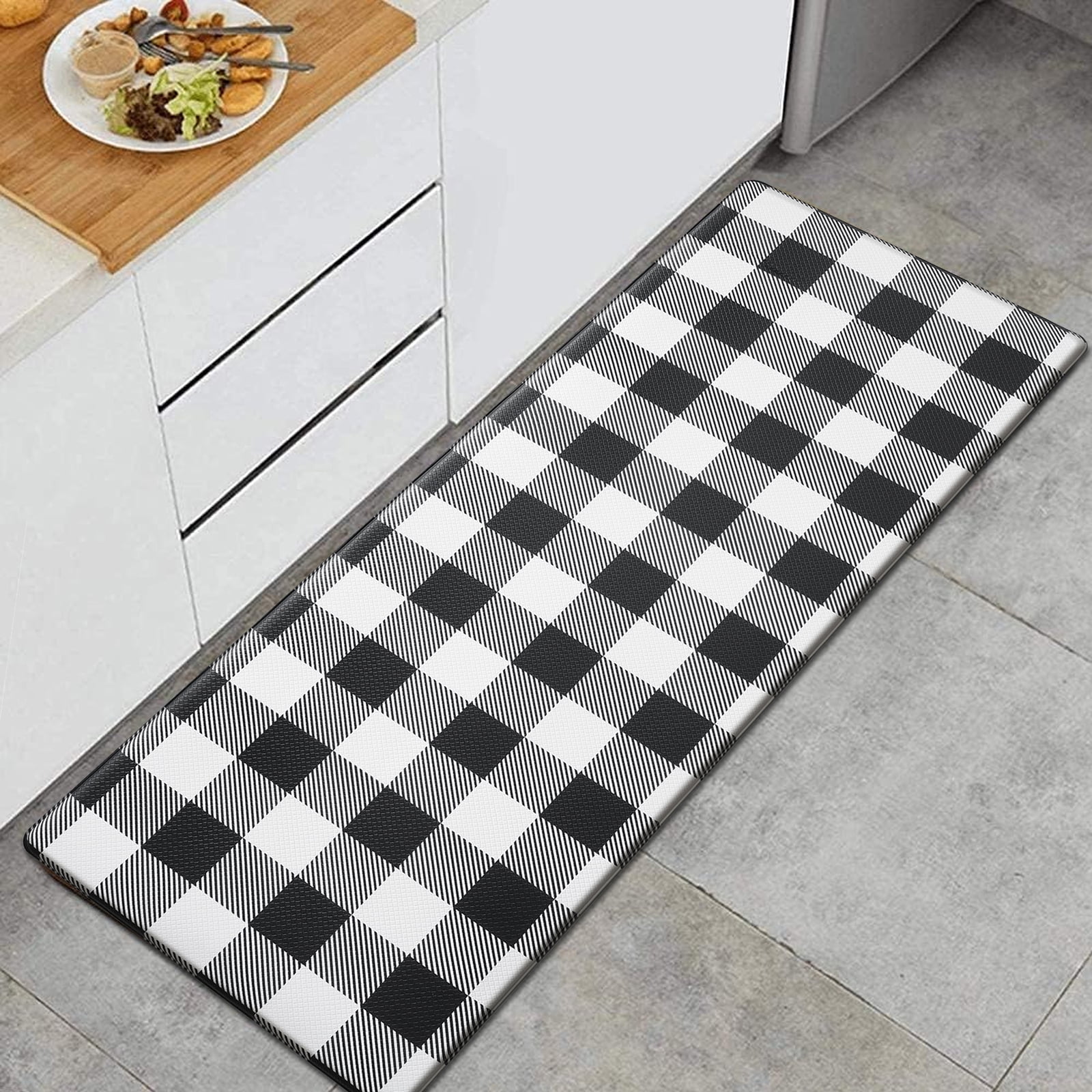 Kitchen Mat Cushioned Anti Fatigue Kitchen Rugs Waterproof Non Slip Floor Mat for Kitchen, Floor