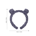 thumbnail image 3 of ManxiVoo Adjustable Animal Ears Headband With Soft Padding For Makeup And Hair Styling Perfect For Daily Use By Women And Teens Navy, 3 of 6