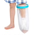thumbnail image 1 of Kids Leg Cast Cover Waterproof Leg Cast Cover for Shower Bath Watertight Plastic, 1 of 5