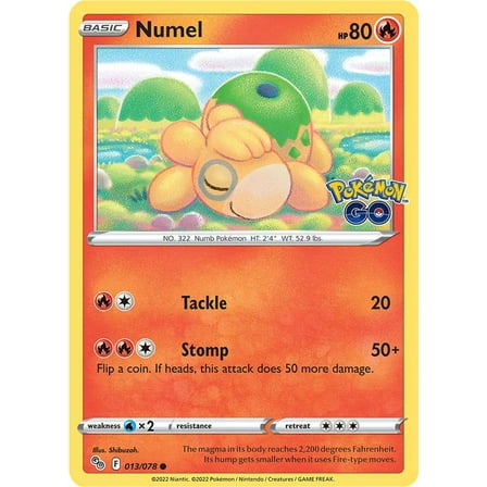 Pokemon GO Numel #13