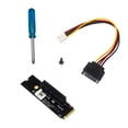 thumbnail image 1 of to Slot Riser Card to x4 Adapter ,Oxidation Resistance, M2 Port to Extension Card Expansion for Desktops Computers, 1 of 7
