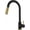 Black gold, variant on Pull Out Sensor Gold Kitchen Faucet Sensitive Touch Control Faucet Mixer for Kitchen Touch Sensor Kitchen Mixer Tap