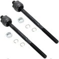 thumbnail image 4 of Detroit Axle - Front Upper Control Arms + Inner Outer Tie Rods + Boots Replacement for Ford Explorer Ranger Mazda B2500 B3000 B4000 Mountaineer (Torison Bar Suspension 1-Piece Design Only) - 8pc Set, 4 of 7