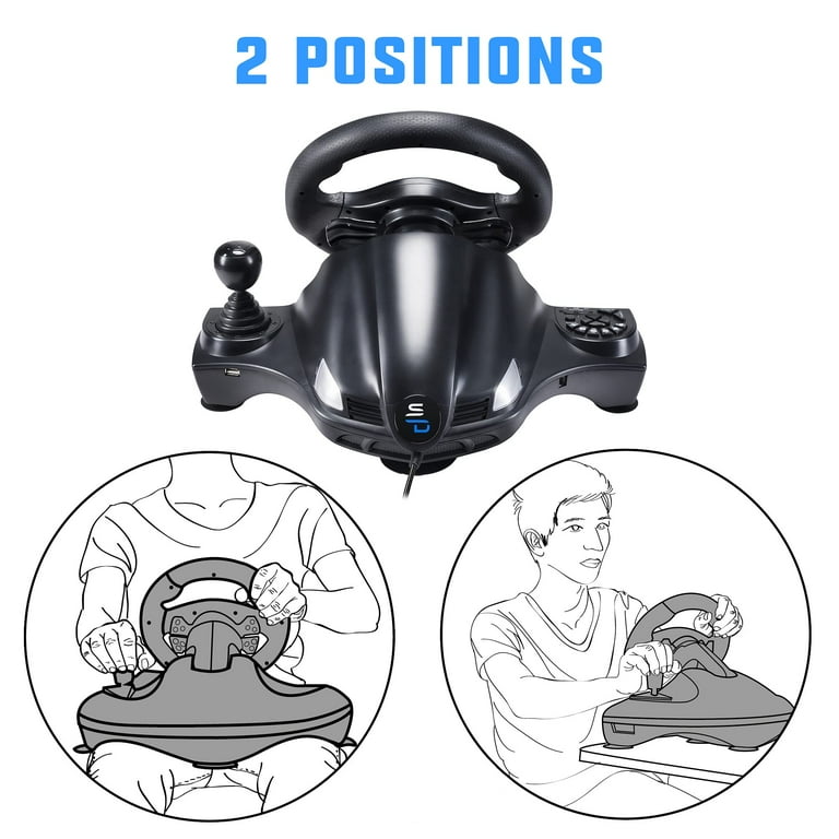 Superdrive - GS750 Drive Pro steering wheel with pedals