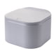 thumbnail image 1 of Bote de basura mini Cateissary para escritorio desmontable con tapa gris, 1 of 6