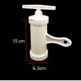 thumbnail image 3 of Food Grade Quality Manual Sausage Maker Meat Stuffer Filler Hand Operated Salami Maker, Commercial And Household Use, 3 of 4