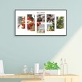thumbnail image 4 of Cuadros Decorativos 5D Navidad Papá Noel muñeco de nieve imágenes con 5 paneles Wdftyju completo redondo diamante mosaico vacaciones arte imagen colgante decoración del hogar, 4 of 9