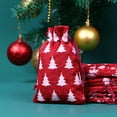 thumbnail image 2 of Big Sale ! ZBBMUYHGSA Home Textile Storage,Storage Case,Christmas Drawstring Pocket Snowflake Cotton Linen Gift Bag Linen Candy Storage Bag, 2 of 2