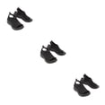 thumbnail image 2 of Qarigey Zapatos de punta transpirable para mujer Sandalias elegantes y livianas para informal Sandalias de cuña informales cómodas negro 45 Type1 NO1, 2 of 6