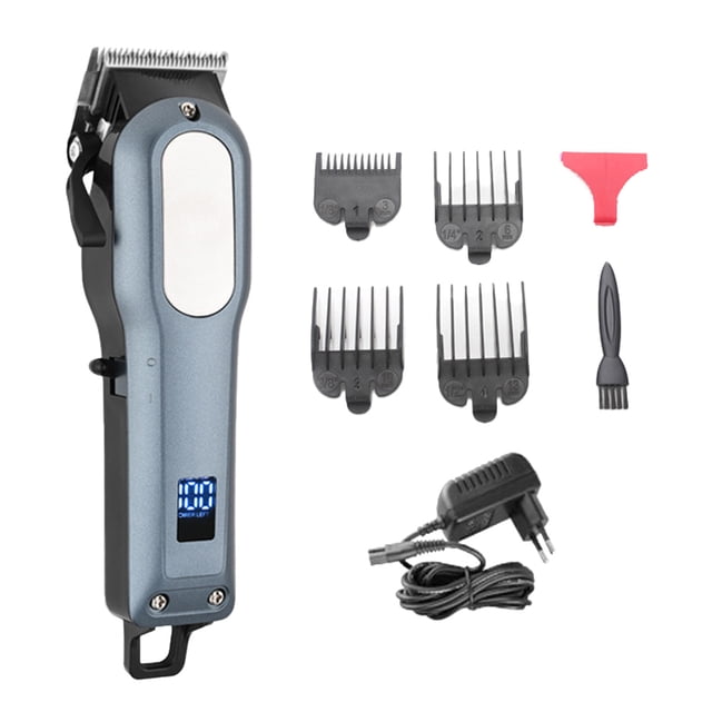 Cortapelos recargables para hombres, kit profesional de peluquero, cortapelos eléctricos para el hogar