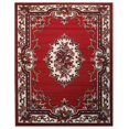 thumbnail image 1 of 5.3 x 7 ft. Rectangle Olympic Area Rug Bordered Flowers - Bord, 1 of 1