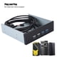 thumbnail image 3 of 4 panel Frontal de la Unidad Ócica de Puerto USB, enchufe y reproducción reproductiva de compatibilidad completa conveniente bahía de unidad Ócica para uso profesional para fines, 3 of 7