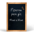 thumbnail image 1 of pizarron de pared para uso de gis 45cm x 65cm para anuncios calli decoracion, 1 of 3