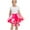 Pink, variant on AKAFMK Baby Girl's Rainbows Tutu Skirt,Tulle Princess Ballet Dress,Toddler Baby Girls Cute Star Net Yarn Princess Skirt Multi-color Skirt Bow Hairpin Suit