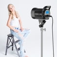 thumbnail image 3 of Andoer LM100W Portable LED Photography Fill Light 100W Studio Video Light 5500K Dimmable Bowens Mount Continuous Light with Remote Control for Product Portrait Wedding Photography Live Streaming, 3 of 8