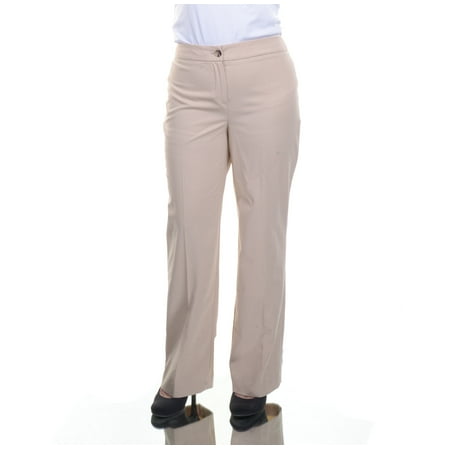 JONES NEW YORK Women's Pettite Stretch Pants Beige Size 2PS