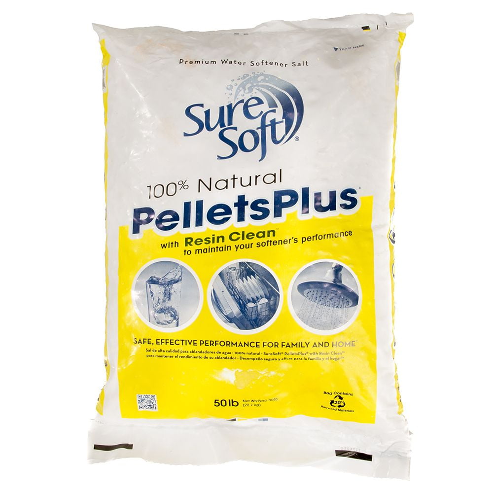 NASC SM1931 Water Softener Salt Pellets, 50 Lb. Bag Lot of 49