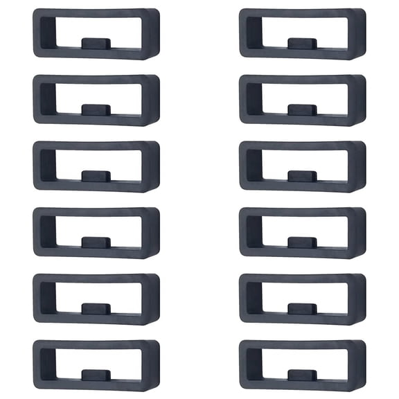 22mm Width Silicone Watch Band Loop for 735Xt Strap Holder Forerunner 235 Replacement
