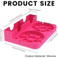 thumbnail image 2 of LANFENG Cup Drying Rack, Bottle Rack Dryer for Tumbler, Bottle Drainer Stand, Water Bottle Drying Stand, Nonslip Drainer Rack, Fast Drying Rack for Tumbler Kitchen Accessories (Red), 2 of 9