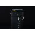thumbnail image 4 of Dowco Willie & Max 58252-01 Ranger Series: Studded Synthetic Leather Motorcycle Tool Pouch, Black, Universal Fit, 2.5 Liter Capacity, 4 of 4