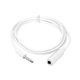 thumbnail image 1 of wonima02 Conwork 2-Pack 3.5mm 4-Pole Male to Female Auxiliary Extension Audio Stereo Cable Cord for Headphones Apple iPad, iPhone, iPod, Samsung Galaxy, Android, MP3 Players -White (3.3 Feet), 1 of 1