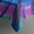 thumbnail image 5 of Blue Purple Tie Dye Pattern Square Tablecloth,Waterproof Square Table Cover,Wipeable Spillproof Washable Table Cover for Home Kitchen Party Decor 42"X42"(107x107cm), 5 of 6
