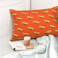 thumbnail image 4 of Fotbe tortilla tacos Funda de Almohada Decorativa Estilo Occidental, Lujo en Algodón, Fundas para Almohadas King, Cojín Estampado para Decoración del Hogar-16"x24", 4 of 6