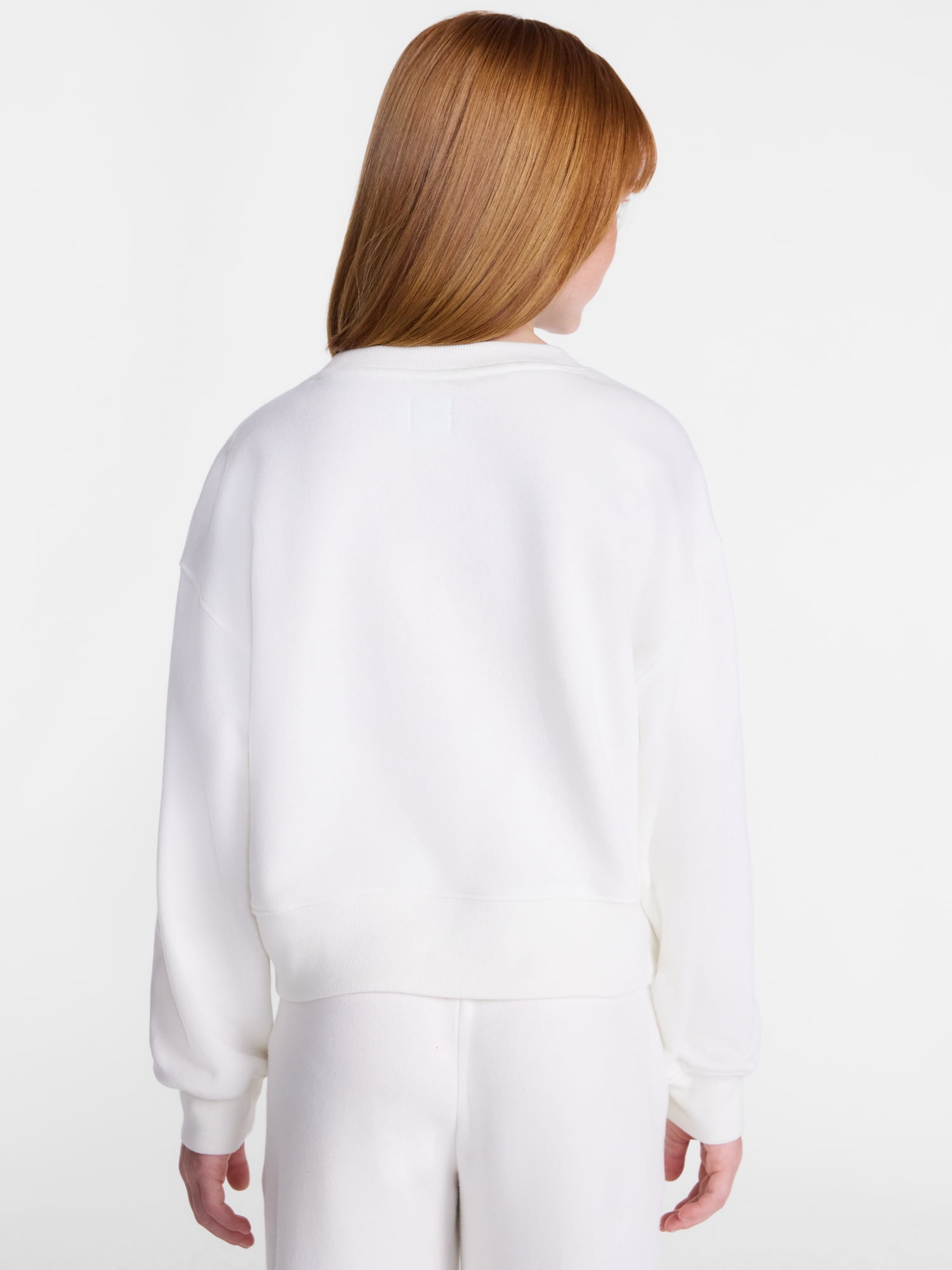 Wonder Nation Girls Fleece Pullover, Sizes 4-18 & Plus