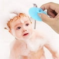 KEGUALV For Comb Skin 2 Silicone Bath Cradle Pack Baby And Dry Cap