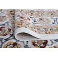 thumbnail image 6 of Traditional Area Rug (5'3'' Round) Oriental Beige, Cream Indoor Round Easy to Clean, 6 of 6