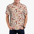 thumbnail image 1 of Balery Christmas Gnomes Santa Claus Camisa Polo de Hombre con Estampado, de Manga Corta y Tejido Medio, Camisa Tipo Golf Polo-XX-Large, 1 of 6